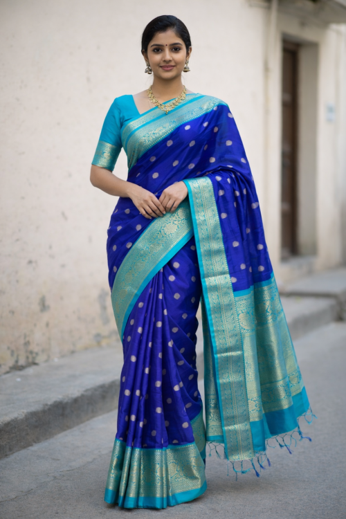 Premium Banarasi Warm Silk Saree